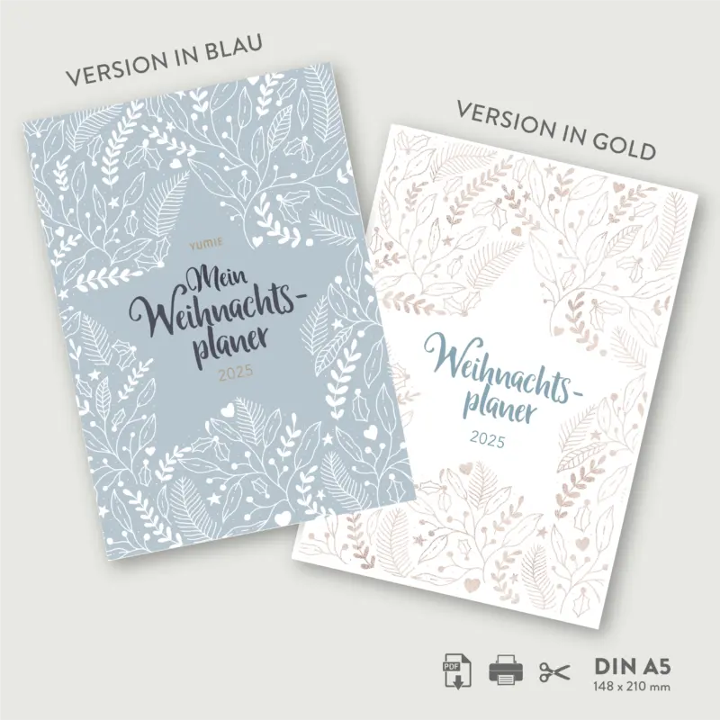 Weihnachtsplaner 2025 - PDF